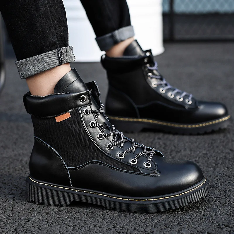 Men Boots Spring Summer Outdoor Comfy Classic High-top Men's Shoes All-match Durable Outsole Men Casual Boots 39-44 Size
Men Boots Spring Summer Outdoor Comfy Classic High-top Men's Shoes All-match Durable Outsole Men Casual Boots 39-44 Size