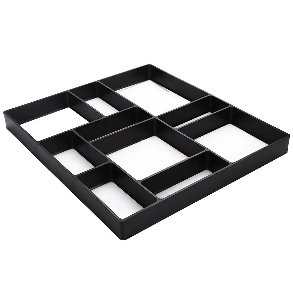 Cement Brick Molds Black Plastic Concrete Molds DIY Garden Decorate Beautiful Pavement Mold Ground Stones Riginality Practic
Cement Brick Molds Black Plastic Concrete Molds DIY Garden Decorate Beautiful Pavement Mold Ground Stones Riginality Practic