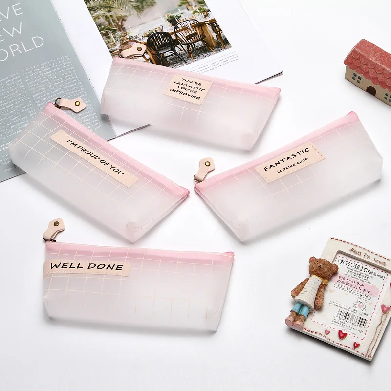 3pcs Creative girl, Korean simple pen bag, small, fresh, transparent, transparent, polished stationery bag, pencil bag, pencil
3pcs Creative girl, Korean simple pen bag, small, fresh, transparent, transparent, polished stationery bag, pencil bag, pencil