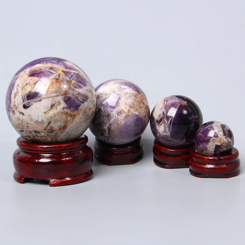 Genuine Original Amethysts Sphere ball reiki handmade Home Decor stone Hand Massager Purple Amethysts Table Ornaments decoration
Genuine Original Amethysts Sphere ball reiki handmade Home Decor stone Hand Massager Purple Amethysts Table Ornaments decoration