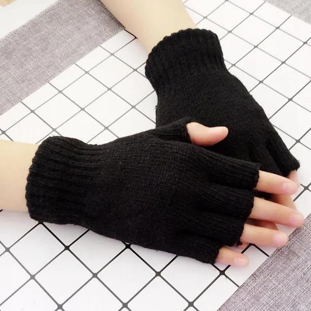 Unisex Knitted Fingerless Gloves Autumn Winter Outdoor Stretch Elastic Warm Half Finger Cycling Gloves Adult Warm Winter A30
Unisex Knitted Fingerless Gloves Autumn Winter Outdoor Stretch Elastic Warm Half Finger Cycling Gloves Adult Warm Winter A30