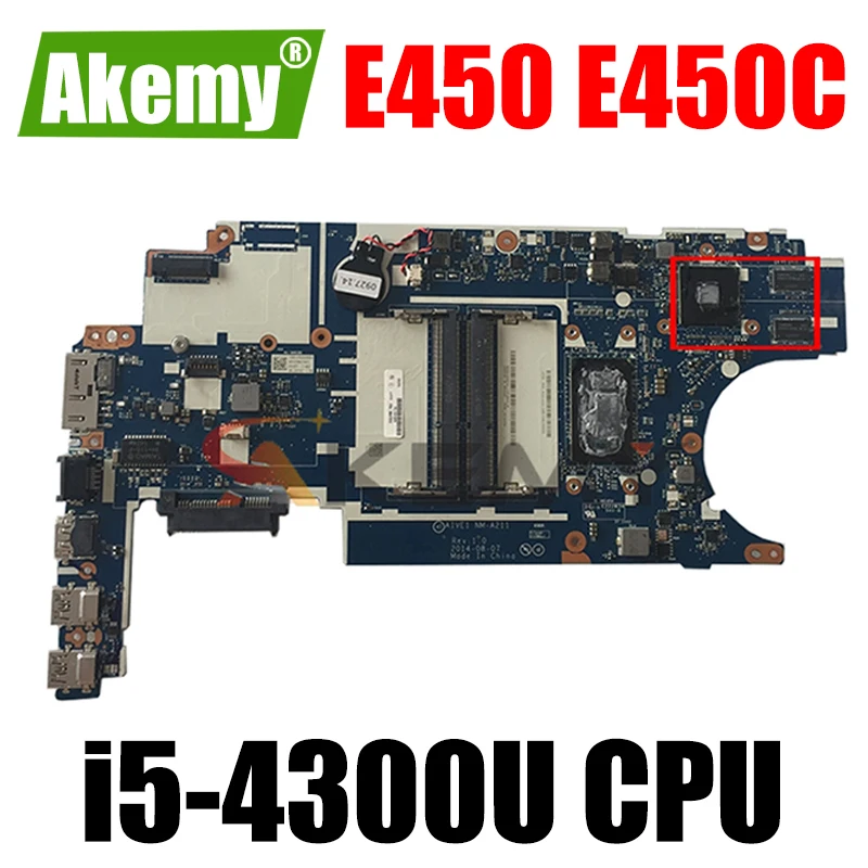Thinkpad E450 E450C i5-4300U ноутбук ПК независимая видеокарта материнская плата. NM-A211.FRU 00HT960 00HT959
Thinkpad E450 E450C i5-4300U ноутбук ПК независимая видеокарта материнская плата. NM-A211.FRU 00HT960 00HT959