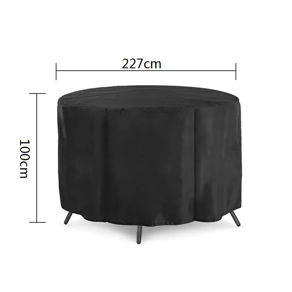 Round Table Cover Table Protect Cover Waterproof 227*100cm Chair Cover