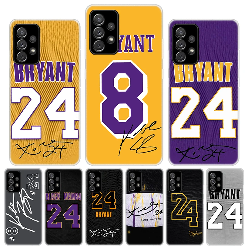 Kobe Signature Jersey 24&8 Silicon Call Phone Case For Samsung Galaxy A72 A52 A71 A51 A32 A22 A12 A02S A41 A31 A21S M21 M31S Cov
Kobe Signature Jersey 24&8 Silicon Call Phone Case For Samsung Galaxy A72 A52 A71 A51 A32 A22 A12 A02S A41 A31 A21S M21 M31S Cov
