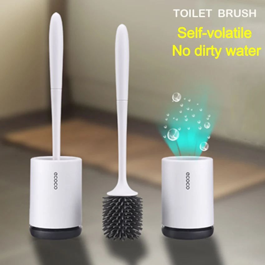 Toilet bowl brush set silicone Toilet brush Toilet cleaning brush kit upgraded modern Design with soft bristle bathroom
Toilet bowl brush set silicone Toilet brush Toilet cleaning brush kit upgraded modern Design with soft bristle bathroom