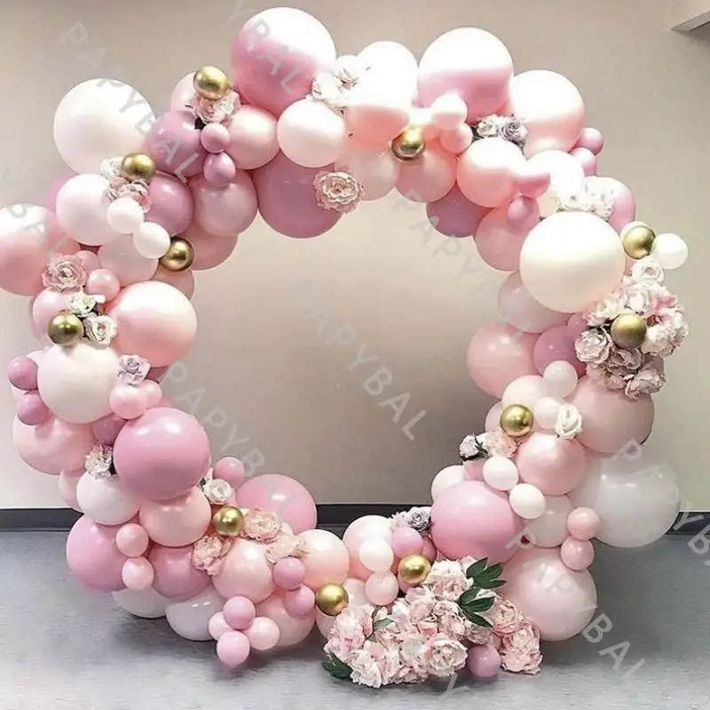 116Pcs Macaron Pink Balloons Garland Arch Kit Chrome Gold Balloon Set Bridal Shower Wedding Decor Baby Shower Party Decoration
116Pcs Macaron Pink Balloons Garland Arch Kit Chrome Gold Balloon Set Bridal Shower Wedding Decor Baby Shower Party Decoration