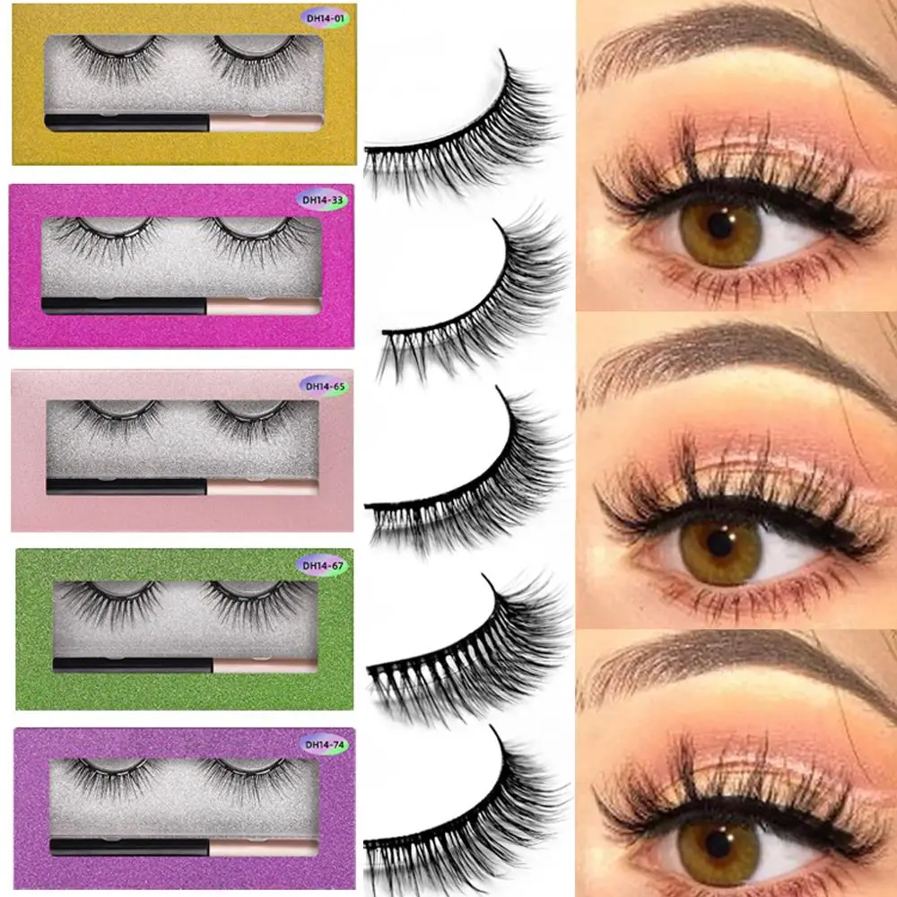 Beauty Reusable Faxu Mink Hair Magnetic Liquid Eyeliner False Eyelashes 3D Lashes Natural Wispy 5 Magnets Eye Lashes
Beauty Reusable Faxu Mink Hair Magnetic Liquid Eyeliner False Eyelashes 3D Lashes Natural Wispy 5 Magnets Eye Lashes