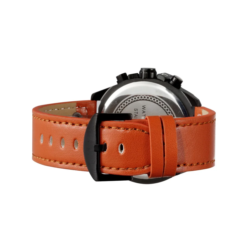 New Listing Fashion Luxury Men Sports Watch Leather Strap Waterproof Quartz Watch Military Military Men Watch Relogio Masculino
New Listing Fashion Luxury Men Sports Watch Leather Strap Waterproof Quartz Watch Military Military Men Watch Relogio Masculino