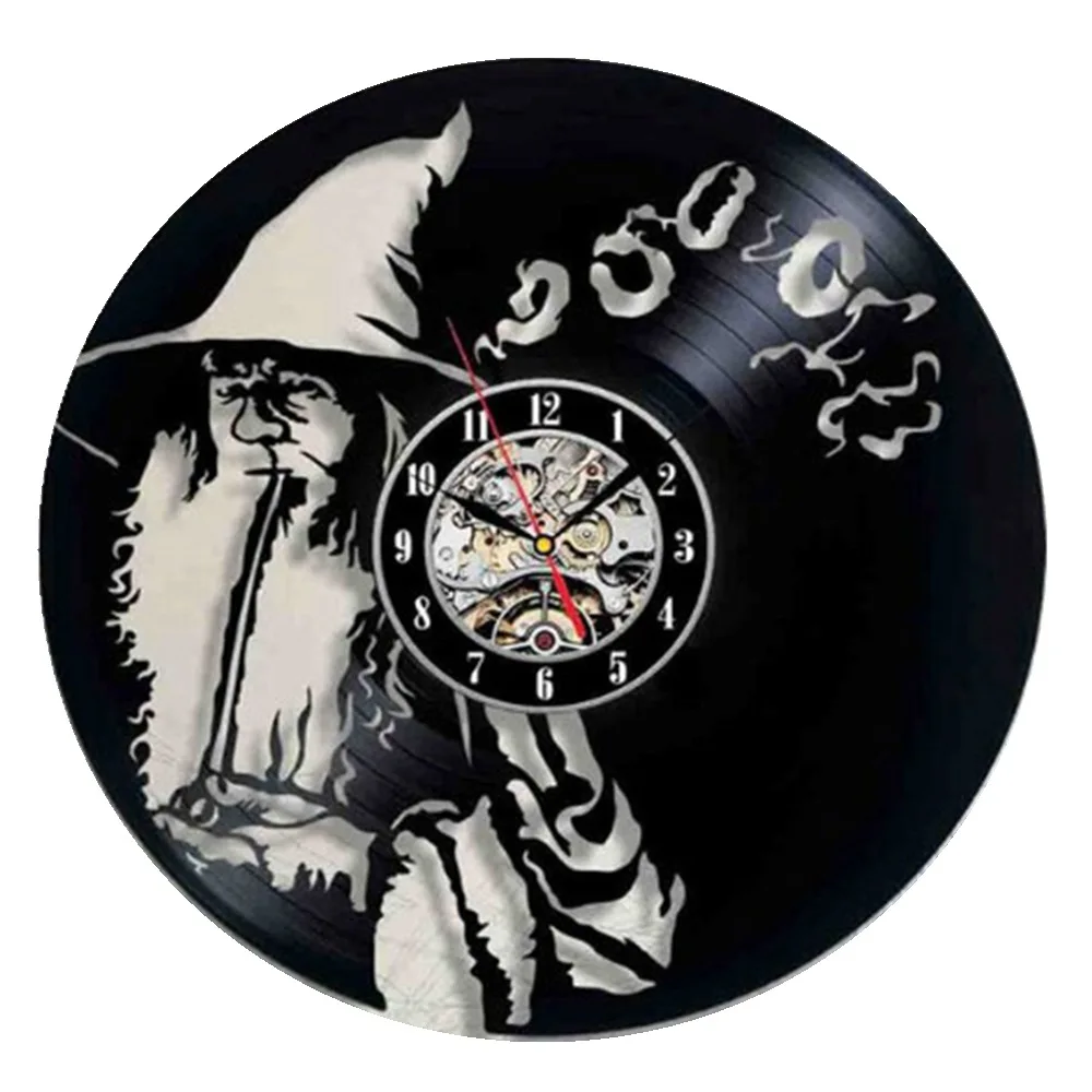King of the rings vinyl record wall clock simple personality living room American modern clock laser carving
King of the rings vinyl record wall clock simple personality living room American modern clock laser carving