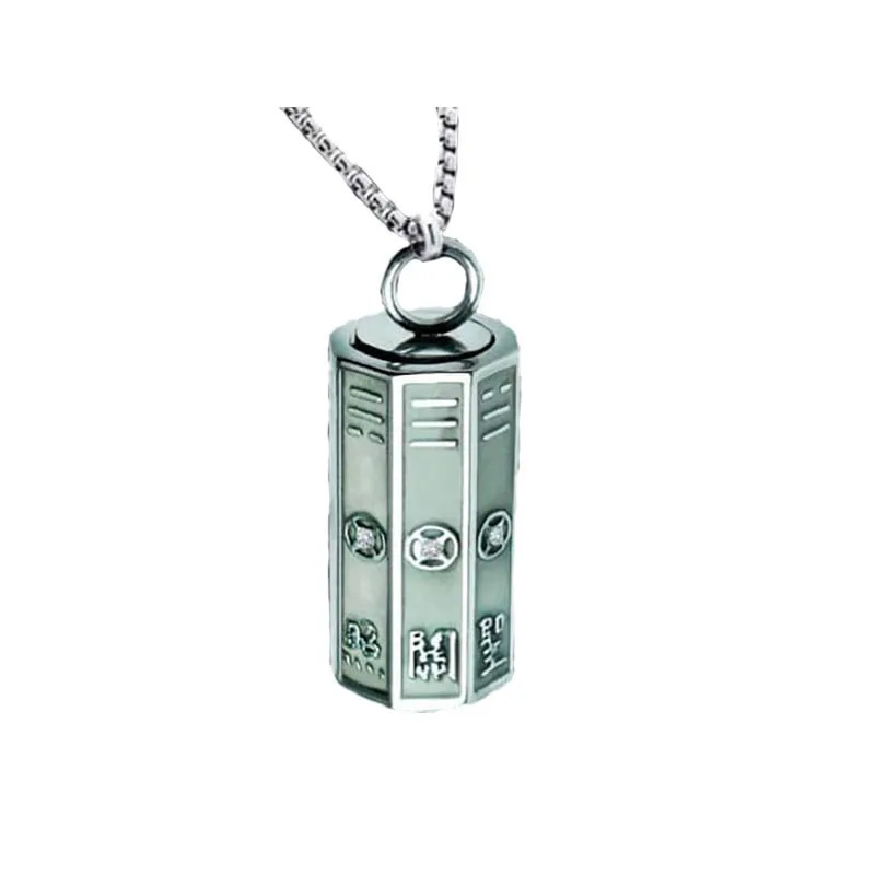 Stainless steel pendant with eight words of truth Pendant with eight faceted Buddha luminous Amulet Necklace Religious Jewelry
Stainless steel pendant with eight words of truth Pendant with eight faceted Buddha luminous Amulet Necklace Religious Jewelry