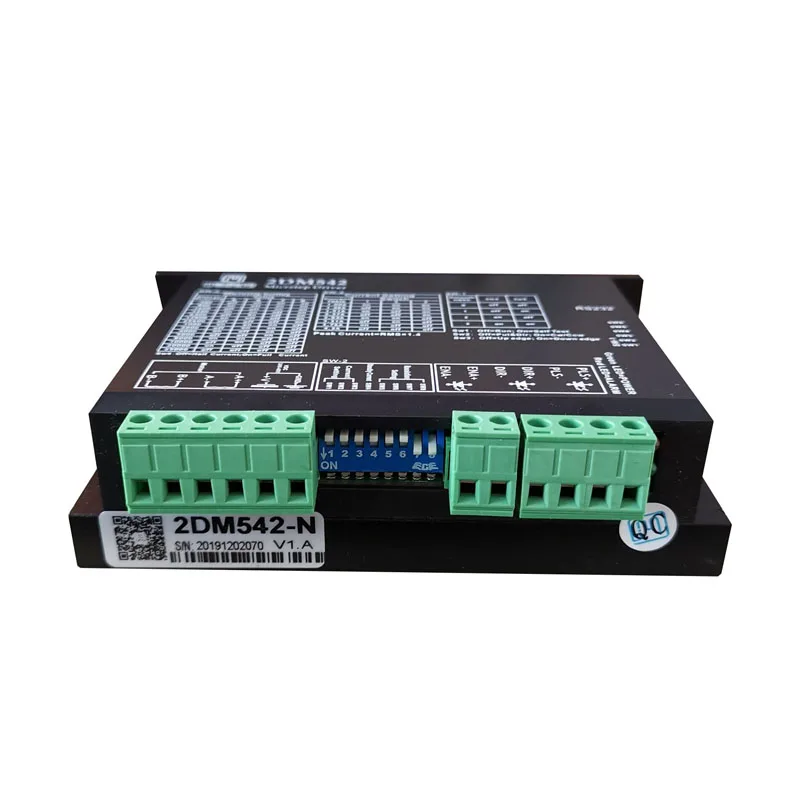 24-48VDC 256 Subdivision CNC Micro-Stepping Name23 2DM542 Stepper Motor Driver replace M542,2M542 2phase 4.2A
24-48VDC 256 Subdivision CNC Micro-Stepping Name23 2DM542 Stepper Motor Driver replace M542,2M542 2phase 4.2A