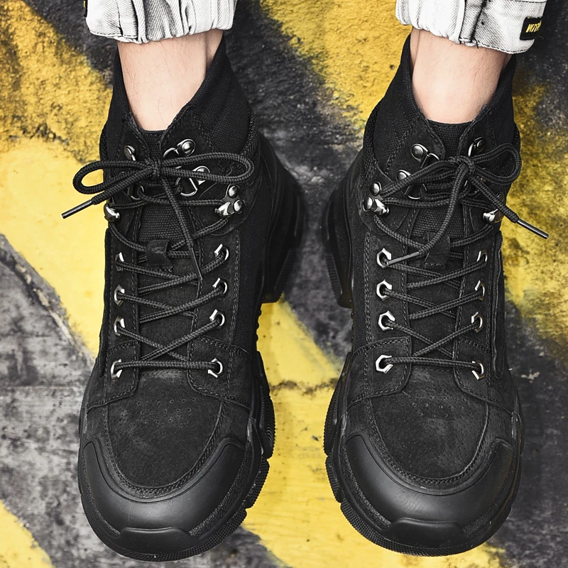 High Sneakers Shoe Casual Man Hightop Sneakers Men Shoes Top Mens Hot Sale Leather For Fashion Flat Men's Sneaker
High Sneakers Shoe Casual Man Hightop Sneakers Men Shoes Top Mens Hot Sale Leather For Fashion Flat Men's Sneaker