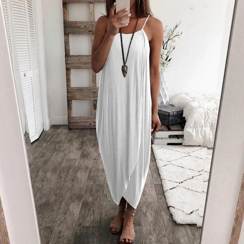Stretch Maxi Dress Women Summer Wrap Solid Sleeveless Front Slit Irregular Dress Strap Sukienka Slip Plus Size 3xl Dress Low Cut
Stretch Maxi Dress Women Summer Wrap Solid Sleeveless Front Slit Irregular Dress Strap Sukienka Slip Plus Size 3xl Dress Low Cut