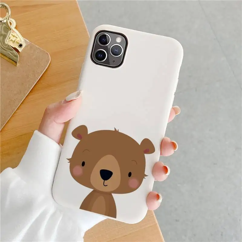 cute Cartoon Bear Phone Case Candy Color for iPhone 6 6S 7 8 11 12 XS X SE 2020 XR mini pro Plus MAX mobile bags
cute Cartoon Bear Phone Case Candy Color for iPhone 6 6S 7 8 11 12 XS X SE 2020 XR mini pro Plus MAX mobile bags