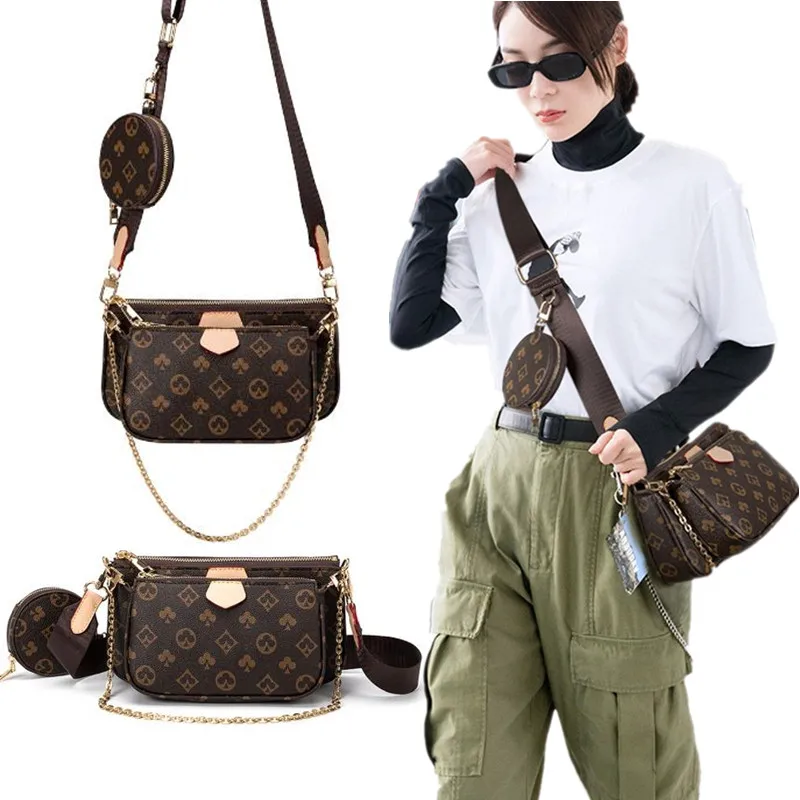 Fashion Women bag 3-IN-1 Messenger Handbag Tote Leather Floar Crossbody handbag New Shoulder Bag Clutch purse
Fashion Women bag 3-IN-1 Messenger Handbag Tote Leather Floar Crossbody handbag New Shoulder Bag Clutch purse