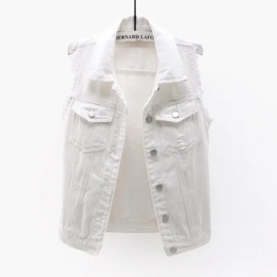 Denim Vest Women White Pink Red Purple Sleeveless Autumn Winter Waistcoat Veste Jean Veste Femme Veste
Denim Vest Women White Pink Red Purple Sleeveless Autumn Winter Waistcoat Veste Jean Veste Femme Veste