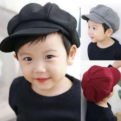 Toddler Baby Beret Hat for Boys Girls Children Newsboy Flat Cap Casquette Spring Autumn Solid Red Black Gray 2-6Y
Toddler Baby Beret Hat for Boys Girls Children Newsboy Flat Cap Casquette Spring Autumn Solid Red Black Gray 2-6Y
