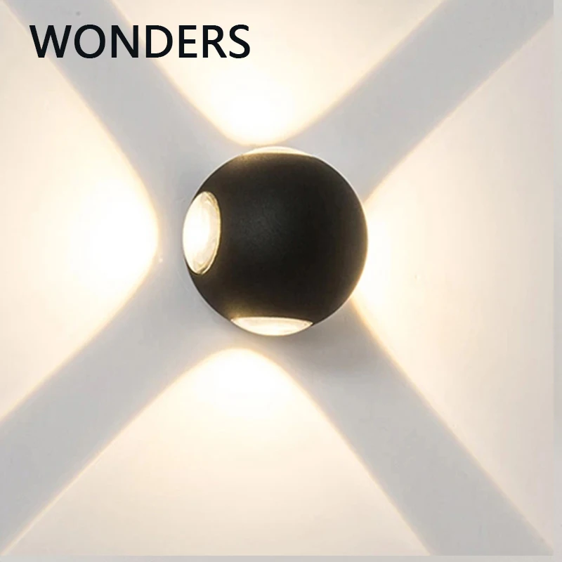 Modern New round aluminum LED wall light Practical Outdoor courtyard waterproof luminaria indoor stair aisle wall decor lamp бра
Modern New round aluminum LED wall light Practical Outdoor courtyard waterproof luminaria indoor stair aisle wall decor lamp бра