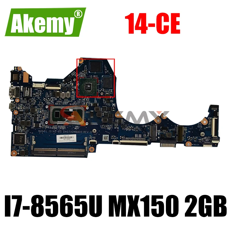 Akemy 14-CE DAG7ADMB8D0 материнская плата для ноутбука HP PAVILION 14-CE L36236-601 материнская плата портативного компьютера с i7-8565U mx150 2 гб тестирование 100%
Akemy 14-CE DAG7ADMB8D0 материнская плата для ноутбука HP PAVILION 14-CE L36236-601 материнская плата портативного компьютера с i7-8565U mx150 2 гб тестирование 100%