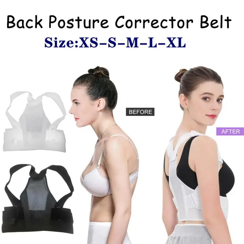 Adjustable Back Shoulder Posture Corrector Belt Correction Hunchback Breathable Inner Wear Orthosis Back Neck Brace Support
Adjustable Back Shoulder Posture Corrector Belt Correction Hunchback Breathable Inner Wear Orthosis Back Neck Brace Support