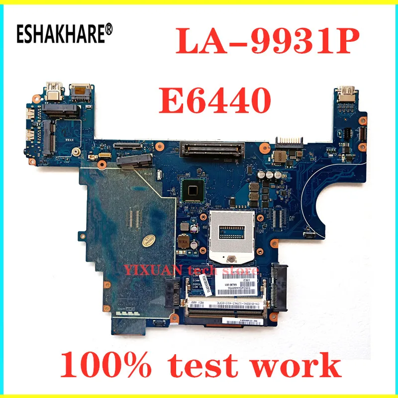 ESHAKHARE/LA 9931P для Dell Latitude E6440 Материнская плата ноутбука LA материнская HM86 DDR3 100% тесты