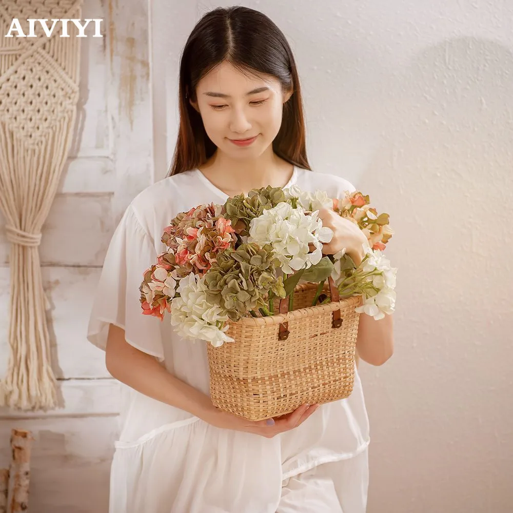 Cage Island Hydrangea Wedding Garden Home Decor Party Christmas Decorations Artificial Flowers Plants for Crafts
Cage Island Hydrangea Wedding Garden Home Decor Party Christmas Decorations Artificial Flowers Plants for Crafts