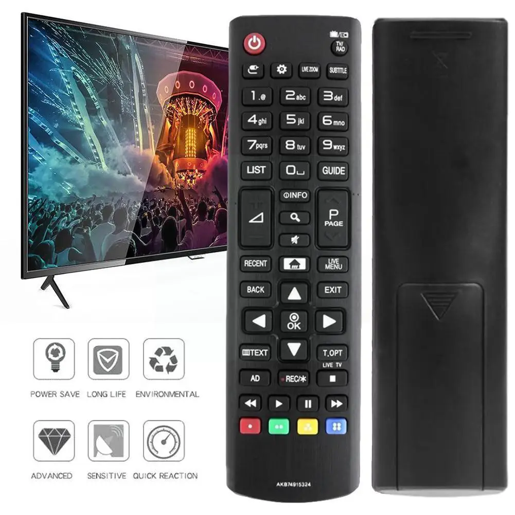 TV Remote Control Universal English Replacement Remote Control Suitable For LG Smart TV For 28LY330C 32LB550B 42LB5500 B1H8
TV Remote Control Universal English Replacement Remote Control Suitable For LG Smart TV For 28LY330C 32LB550B 42LB5500 B1H8