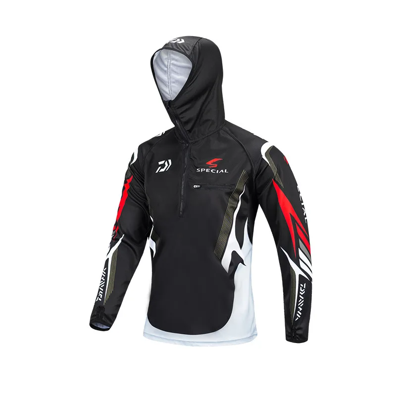 2021 Summer Sports Outdoor Sunscreen Fishing Clothing Breathable Perspiration Anti-mosquito Ultra-thin With cap Fishing Clothing 
2021 Summer Sports Outdoor Sunscreen Fishing Clothing Breathable Perspiration Anti-mosquito Ultra-thin With cap Fishing Clothing