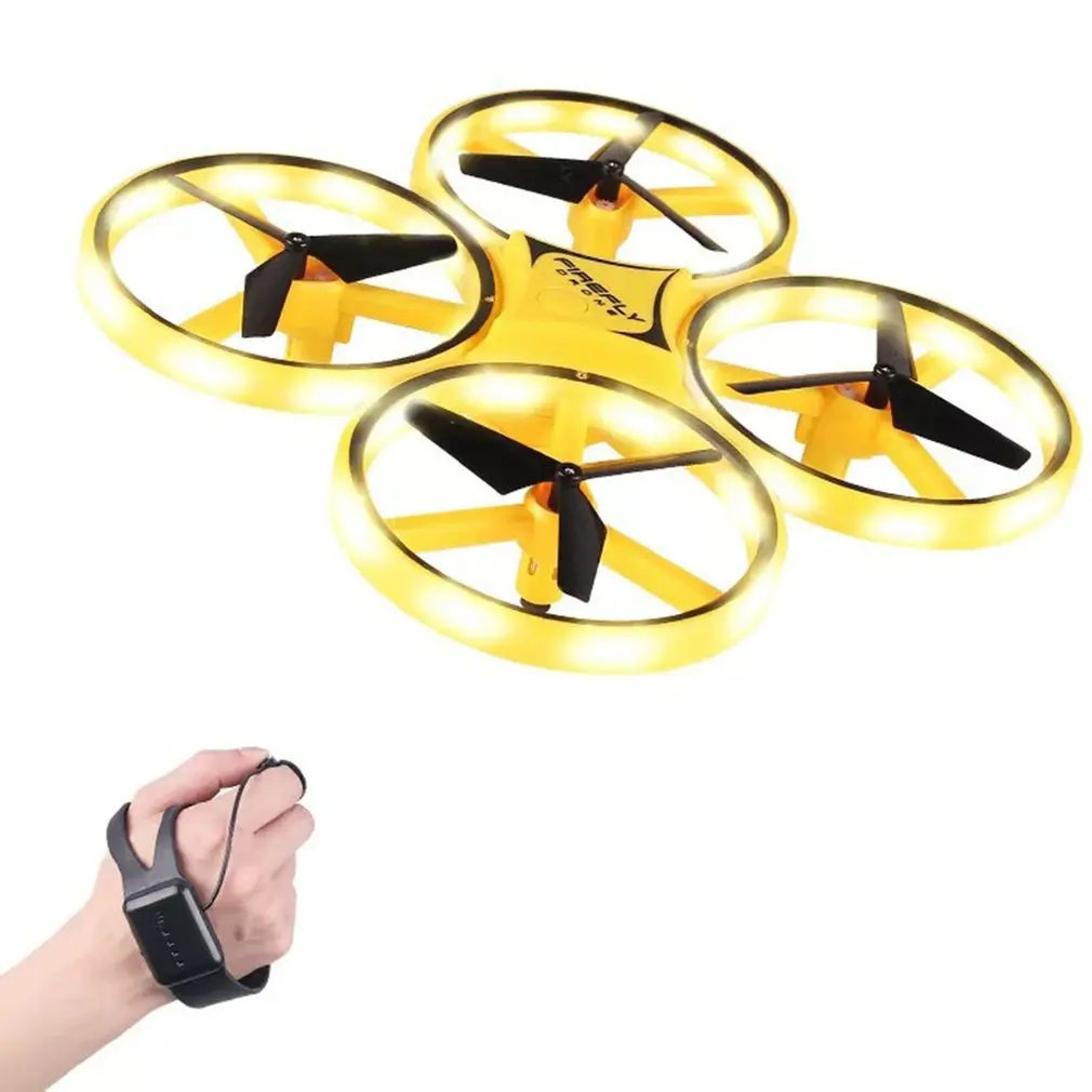 UFO RC Mini Quadcopter Induction Drone Smart Watch Remote Sensing Gesture Aircraft Hand Control Drone Altitude Hold Kids
UFO RC Mini Quadcopter Induction Drone Smart Watch Remote Sensing Gesture Aircraft Hand Control Drone Altitude Hold Kids