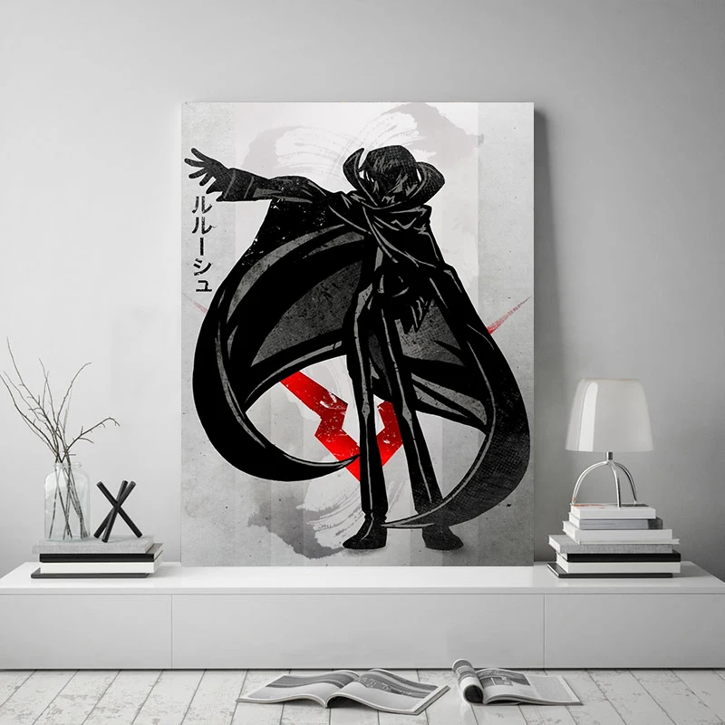 Canvas Painting Anime Lelouch Lamperouge Picture Wall Art Poster Modern HD Print Nordic Living Room Home Decor Bedroom Frame
Canvas Painting Anime Lelouch Lamperouge Picture Wall Art Poster Modern HD Print Nordic Living Room Home Decor Bedroom Frame