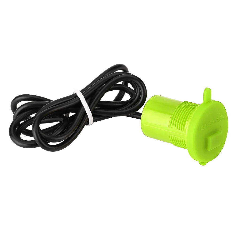SOONHUA Universal 12-24V Motorcycle USB Charger Socket Power Supply Port Waterproof For Mobile Phone | Мобильные телефоны и