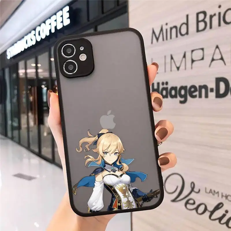 Genshin impact game Fashion design Phone Cases matte transparent For iphone 7 8 11 12 plus mini x xs xr pro max cover 
Genshin impact game Fashion design Phone Cases matte transparent For iphone 7 8 11 12 plus mini x xs xr pro max cover