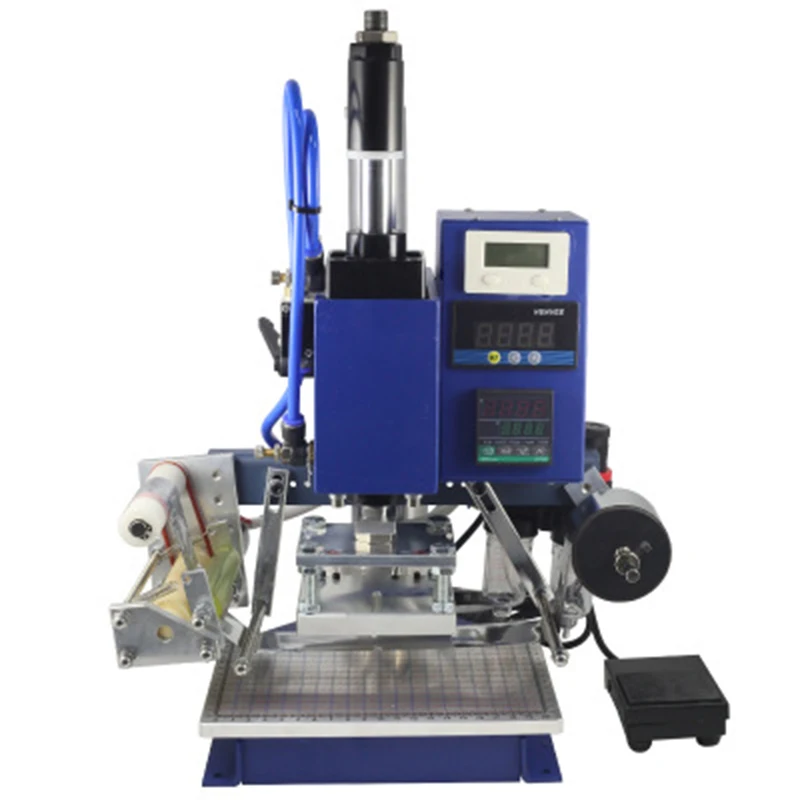 Small Pneumatic Leather Bronzing Machine Sign Branding Machine Paper Wood Compressor LOGO Hot Stamping Machine Embossing Machine
Small Pneumatic Leather Bronzing Machine Sign Branding Machine Paper Wood Compressor LOGO Hot Stamping Machine Embossing Machine