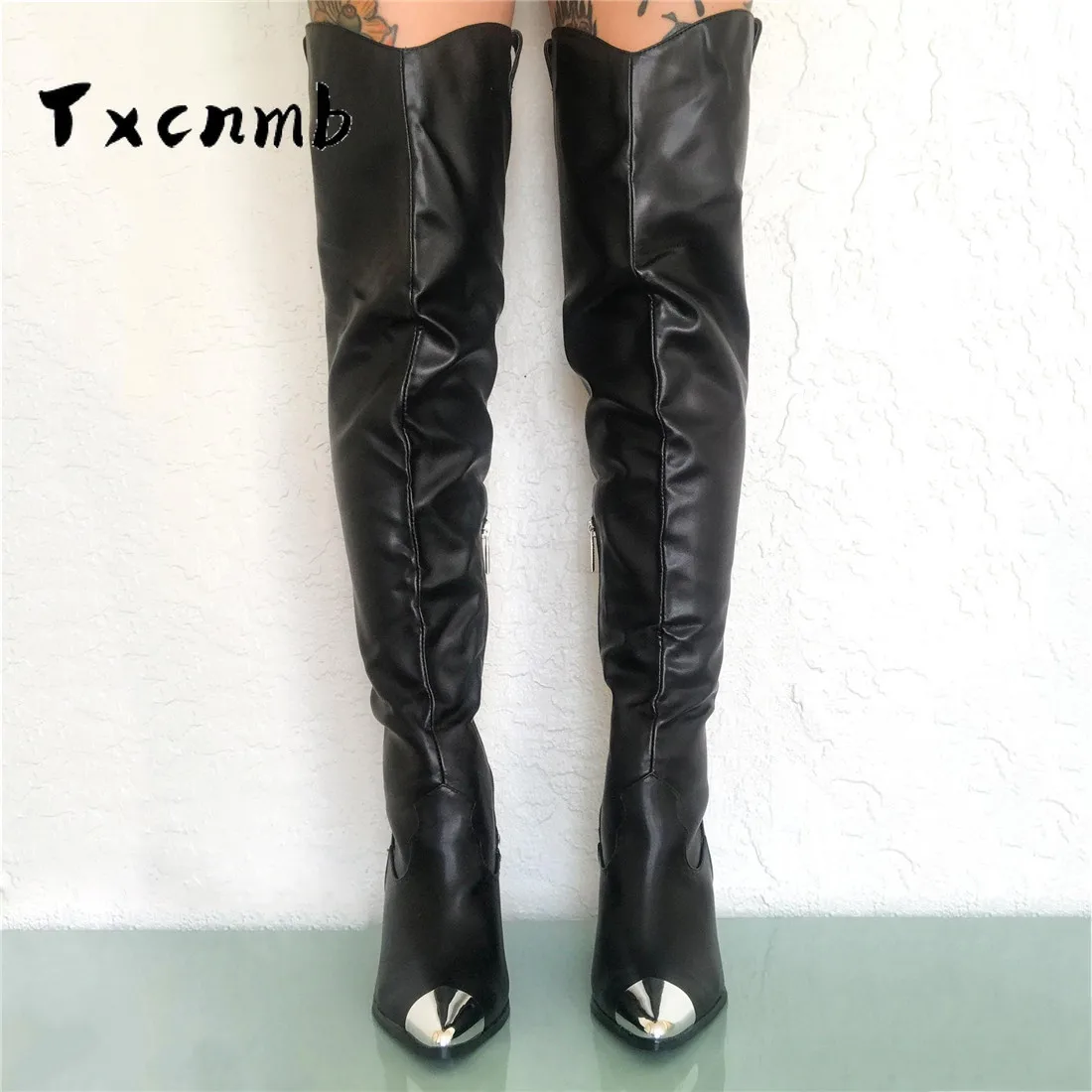 TXCNMB 2020 Over The Knee High Boots women Female highh Heels Night Club Shoes Woman Winter Warm Women Flock Genuine leather
TXCNMB 2020 Over The Knee High Boots women Female highh Heels Night Club Shoes Woman Winter Warm Women Flock Genuine leather