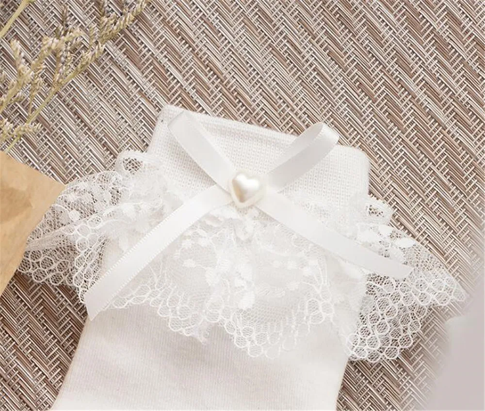 Sweet Girl Women Lolita Socks Bows Lace Pearl Sweet Lolita Socks 100% Cotton Material Comfortable Foot Sox High Quality
Sweet Girl Women Lolita Socks Bows Lace Pearl Sweet Lolita Socks 100% Cotton Material Comfortable Foot Sox High Quality