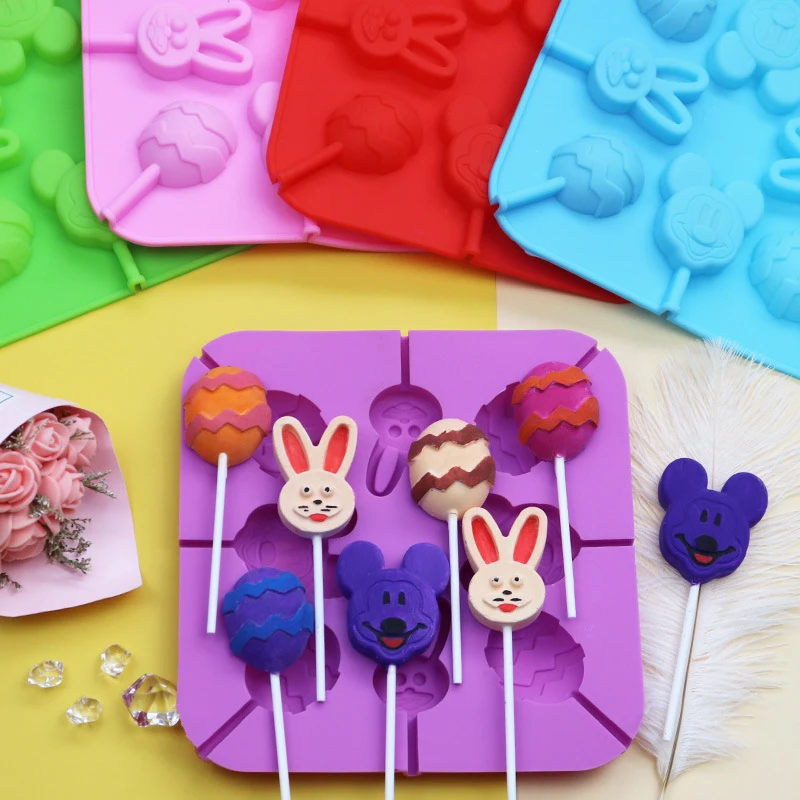 Easter Egg Chocolate Lolli Silicone Mold Cake Decoration Fondant cookies Chocolate Tools Silicone Mould Gumpaste Candy Bakeware
Easter Egg Chocolate Lolli Silicone Mold Cake Decoration Fondant cookies Chocolate Tools Silicone Mould Gumpaste Candy Bakeware