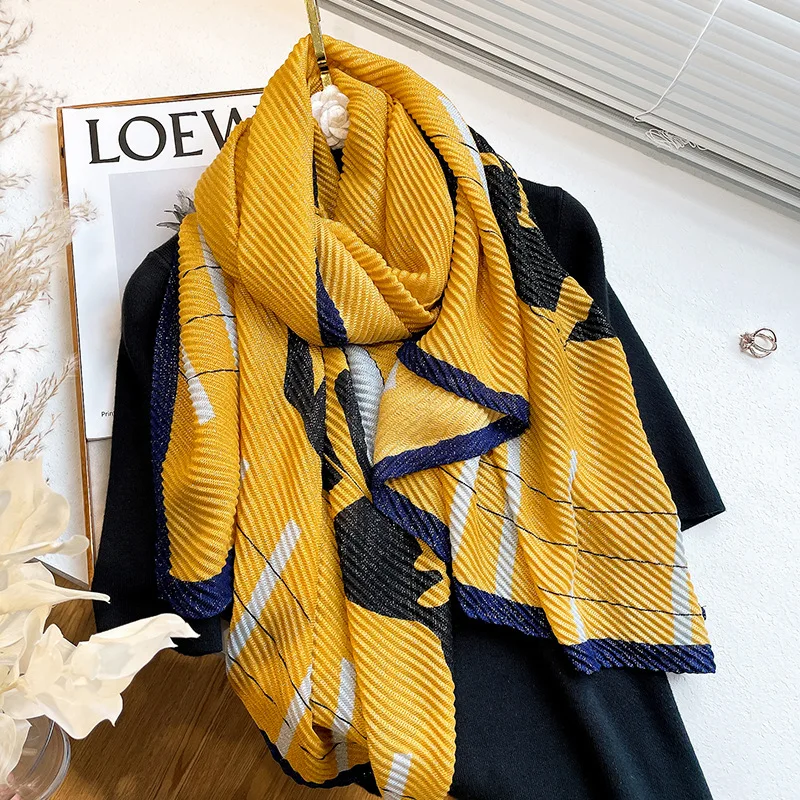 2021 New Horse Print Crinkle Cotton Scarf Shawl Women Autumn Winter Warm Pashmina Foulard Muslim Headband Hijab Warps Stoles
2021 New Horse Print Crinkle Cotton Scarf Shawl Women Autumn Winter Warm Pashmina Foulard Muslim Headband Hijab Warps Stoles