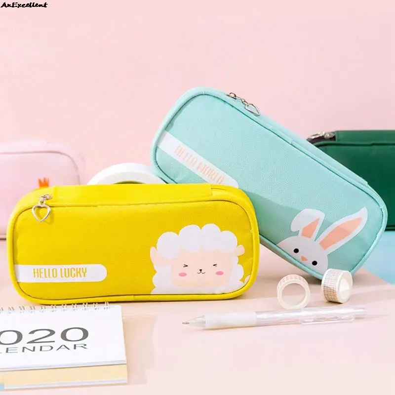 Gifts For Student School Stationery Cartoon Animal Simple Pencil Case Bag Cute Pencil Cases For Children Pen Case Kawaii Pen Bag
Gifts For Student School Stationery Cartoon Animal Simple Pencil Case Bag Cute Pencil Cases For Children Pen Case Kawaii Pen Bag