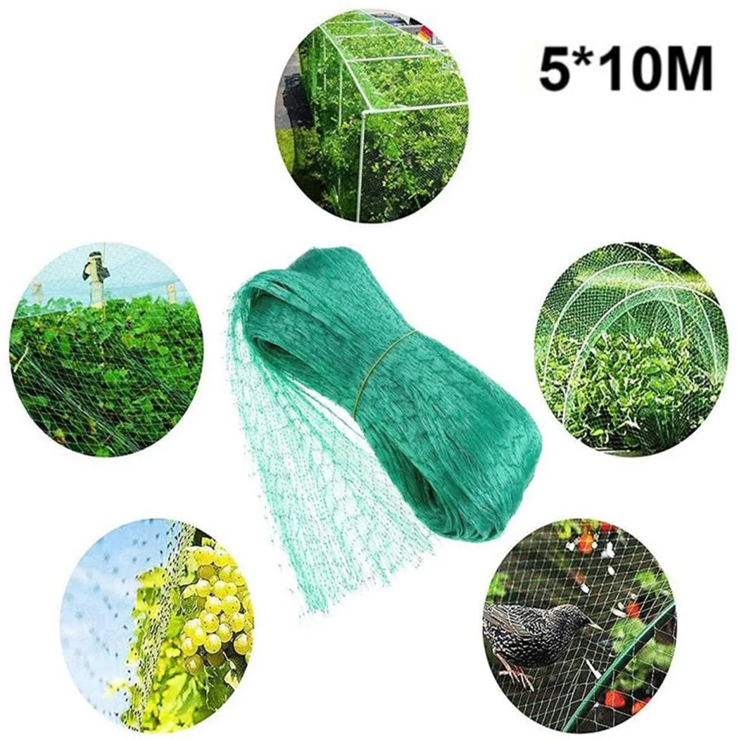 5x10M Anti Bird Catcher Netting Pond Net Fishing Net Traps Crops Fruit Tree Vegetables Flower Garden Mesh Protect Pest Control
5x10M Anti Bird Catcher Netting Pond Net Fishing Net Traps Crops Fruit Tree Vegetables Flower Garden Mesh Protect Pest Control