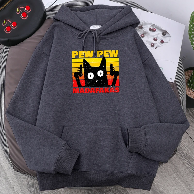 Pew Madafakas Black Cat Hoodies Men Hip Hop Cartoon Pullovers Men Autumn Fashion Hoodie Sweatshirt Loose harajuku Streetwear
Pew Madafakas Black Cat Hoodies Men Hip Hop Cartoon Pullovers Men Autumn Fashion Hoodie Sweatshirt Loose harajuku Streetwear