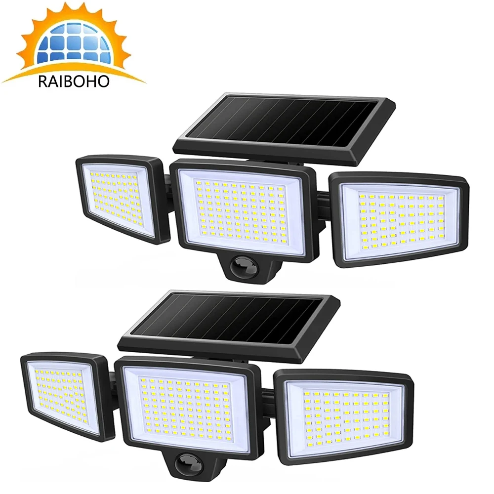 Latest Hot Motion Sensor Outdoor Lights 210 LED Light Waterproof 3 Adjustable Heads 270° Angle Wall Lights for Garage 2 Pack
Latest Hot Motion Sensor Outdoor Lights 210 LED Light Waterproof 3 Adjustable Heads 270° Angle Wall Lights for Garage 2 Pack