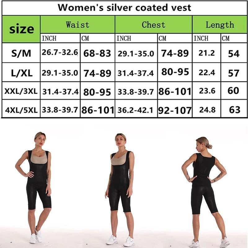 Women Sauna Sweat Vest Polymer Waist Trainer Weight Loss Shapewear Tummy Slimming Sheath Workout Body Shaper Corset Fajas Top
Women Sauna Sweat Vest Polymer Waist Trainer Weight Loss Shapewear Tummy Slimming Sheath Workout Body Shaper Corset Fajas Top
