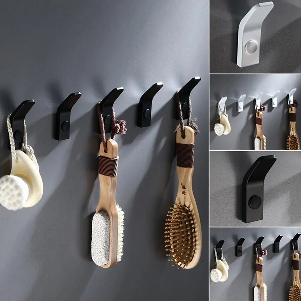 1Pcs Multifunctional Hook Steel No Drilling Towel Clothes Hanging Holder Bathroom Required Rack Supplies Hooks Wa Z1W5
1Pcs Multifunctional Hook Steel No Drilling Towel Clothes Hanging Holder Bathroom Required Rack Supplies Hooks Wa Z1W5