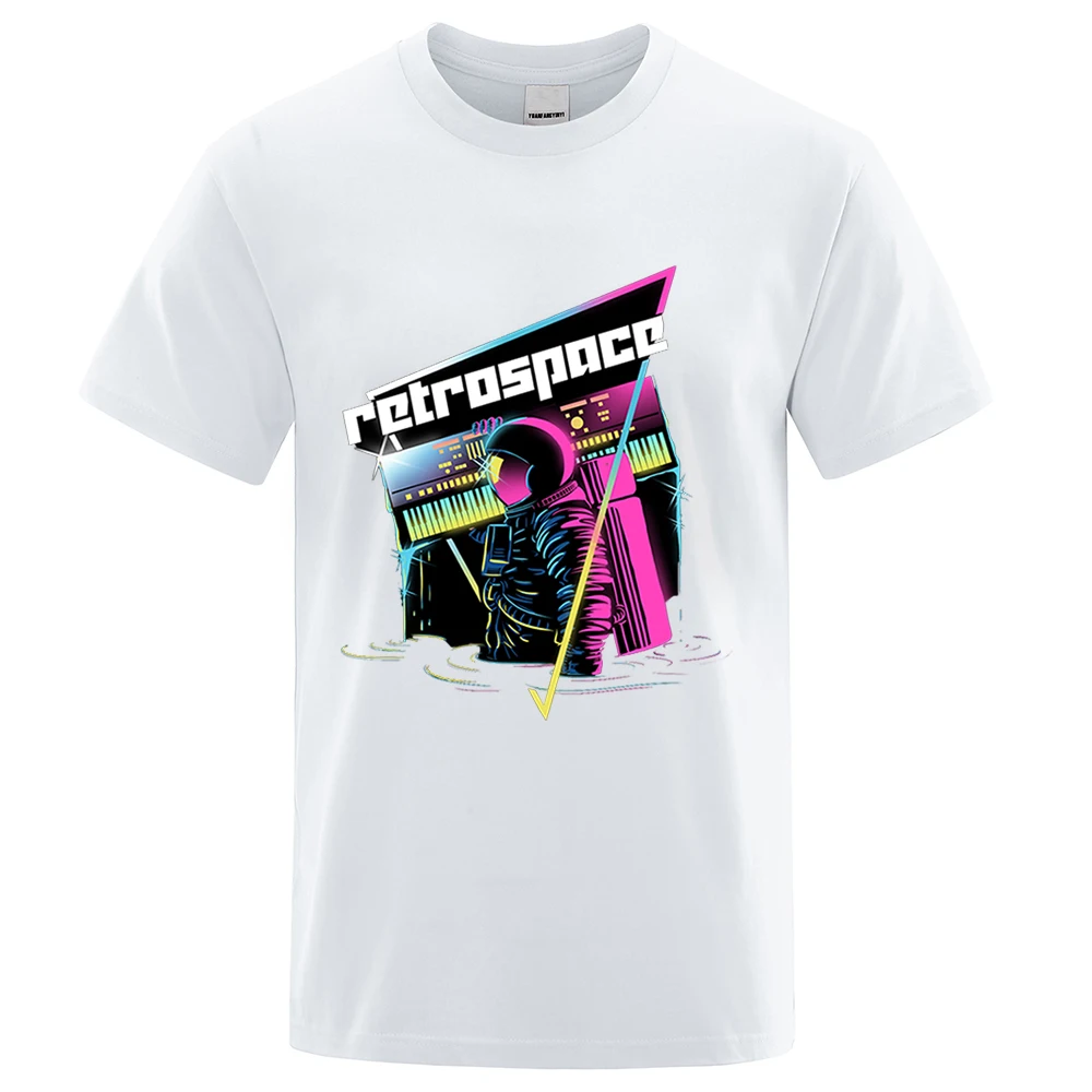 Retro Space Astronaut Printing Tee Shirt Trendy Man Clothing Hip Hop Oversize Streetwear Casual Men's T-shirt
Retro Space Astronaut Printing Tee Shirt Trendy Man Clothing Hip Hop Oversize Streetwear Casual Men's T-shirt