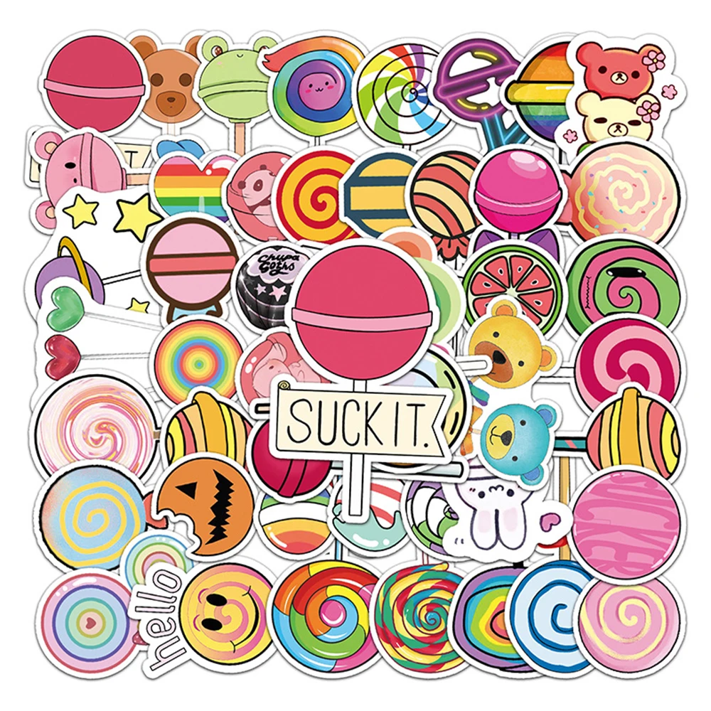 10/30/50PCS Kawaii Lollipop Aesthetic Stickers Graffiti Skateboard Suitcase Freezer Motorcycle Cartoon Classic Toy Kid Sticker
10/30/50PCS Kawaii Lollipop Aesthetic Stickers Graffiti Skateboard Suitcase Freezer Motorcycle Cartoon Classic Toy Kid Sticker