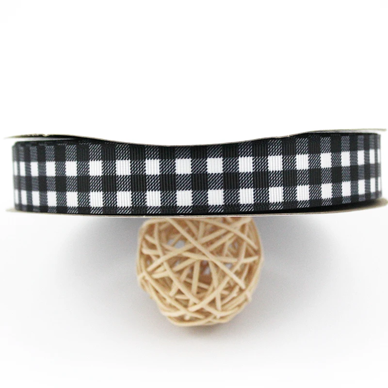Black and white grid printed grosgrain ribbon 9-75mm DIY handmade materials hair accessorie wedding gift wrap tape ribbons
Black and white grid printed grosgrain ribbon 9-75mm DIY handmade materials hair accessorie wedding gift wrap tape ribbons