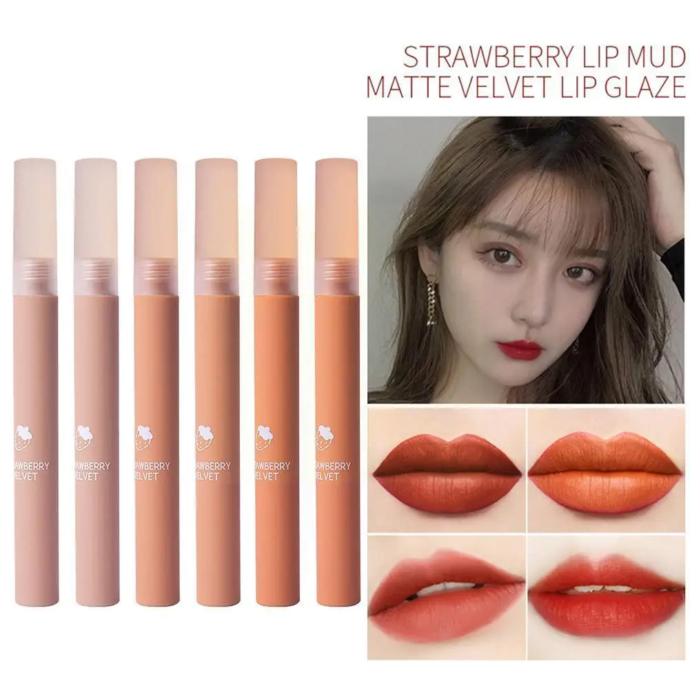 6 Colors Matte Lipstick Set Makeup Lipstick Sexy Lip Waterproof Natural Velvet Lip Glosses Moisturizer Makeup Glaze T9D8
6 Colors Matte Lipstick Set Makeup Lipstick Sexy Lip Waterproof Natural Velvet Lip Glosses Moisturizer Makeup Glaze T9D8