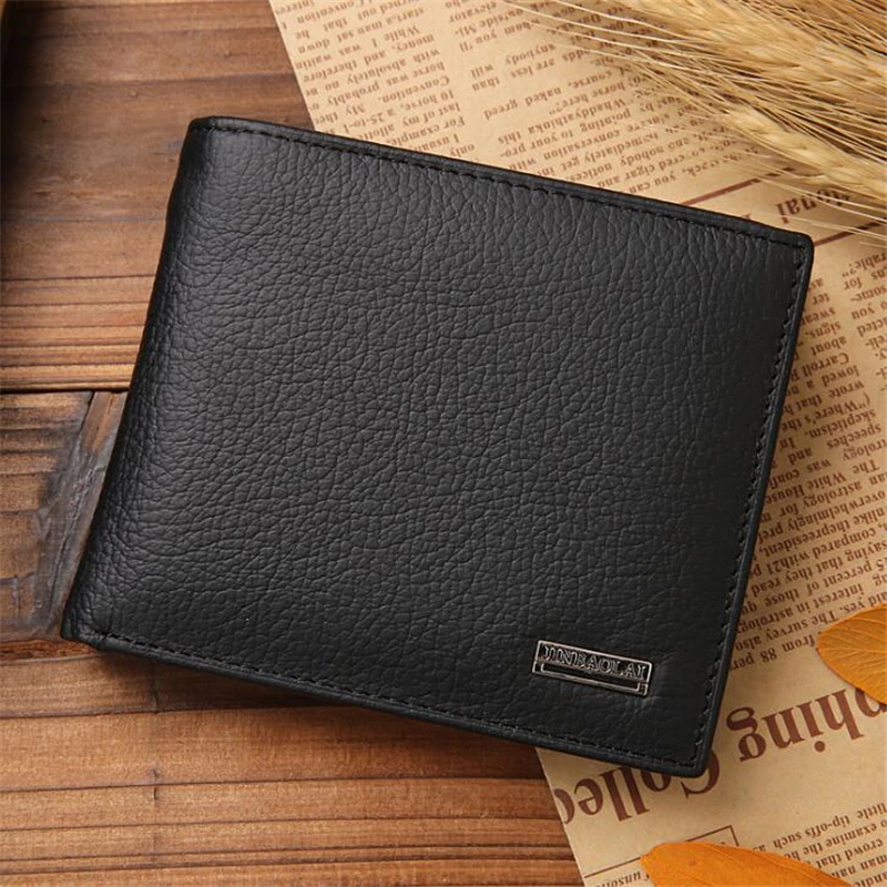 Luxury Men's Wallet Leather Solid Slim Wallets Men Genuine Leather Bifold Short Credit Card Holders Coin Purses Business Purse
Luxury Men's Wallet Leather Solid Slim Wallets Men Genuine Leather Bifold Short Credit Card Holders Coin Purses Business Purse