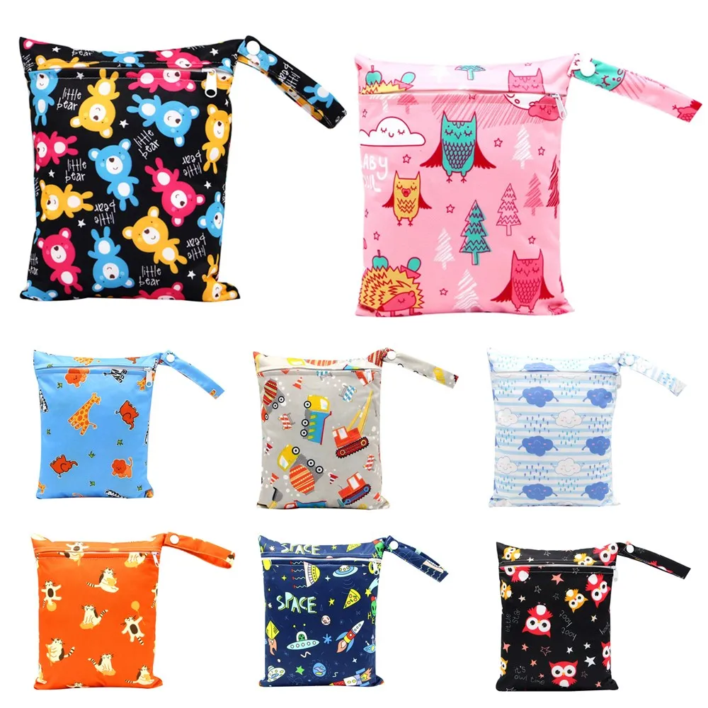 Free Shipping 1pc 20*25cm Wet Bag Dry Bag Baby Single Zippered Printed Waterproof Reusable Wet Bag Cover Insert Nappy Wet Bag
Free Shipping 1pc 20*25cm Wet Bag Dry Bag Baby Single Zippered Printed Waterproof Reusable Wet Bag Cover Insert Nappy Wet Bag