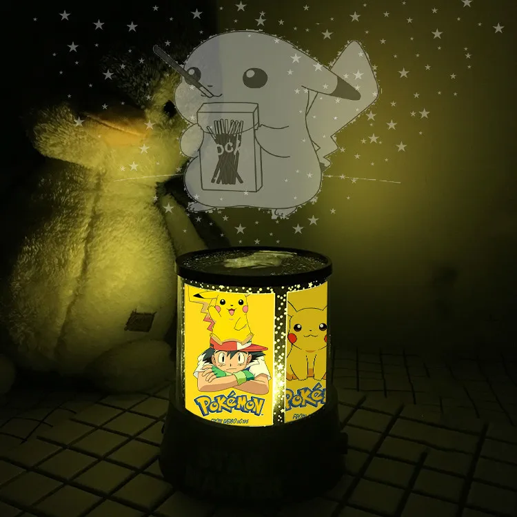 TAKARA TOMY Pokemon Pikachu Peripheral Starlight Projection Lamp Cute Cartoon Colorful Night Light Party luminous props
TAKARA TOMY Pokemon Pikachu Peripheral Starlight Projection Lamp Cute Cartoon Colorful Night Light Party luminous props